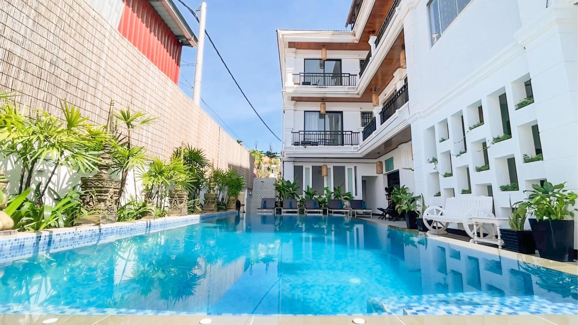 The Center Point Hotel Sziemreap Kültér fotó